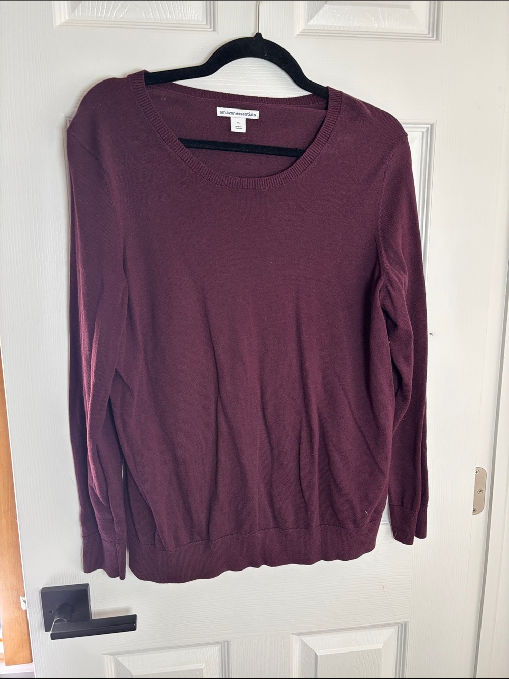 Amazon Essentials Plum Crewneck Sweater